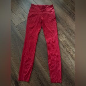 Lulu lemon fast and free leggings